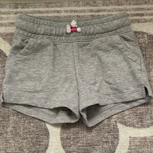 Gray Kids Shorts with Elastic Waistband